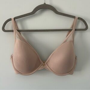 Thirdlove 24/7 Classic Uplift Plunge Bra Nude 34E